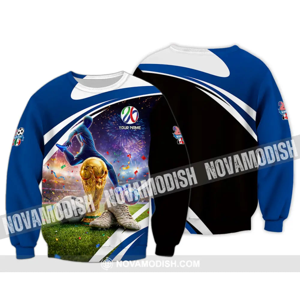 Unisex Shirt - Custom World Cup 2026 3D Shirt Long Sleeve / S T-shirt