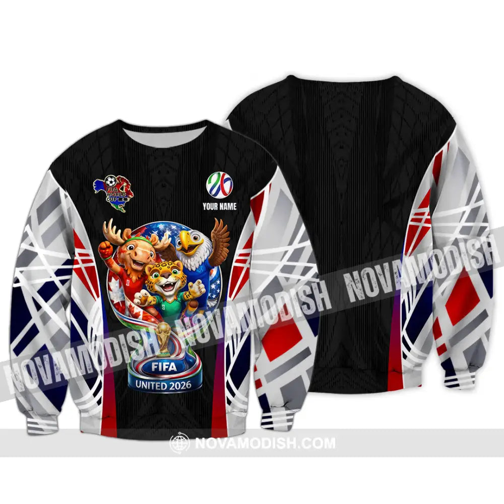 Unisex Shirt - Custom World Cup 2026 3D Shirt Long Sleeve / S T-shirt
