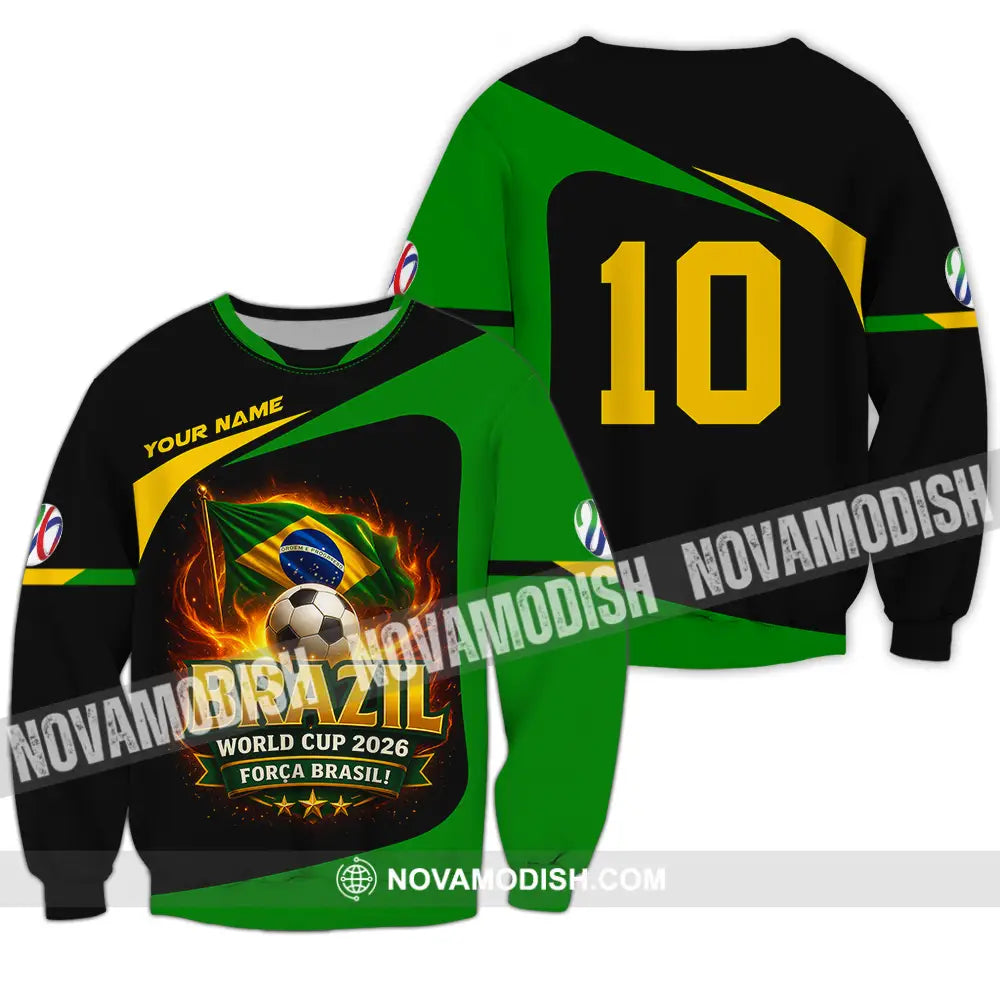 Unisex Shirt - Custom World Cup 2026 3D Shirt Long Sleeve / S T-shirt