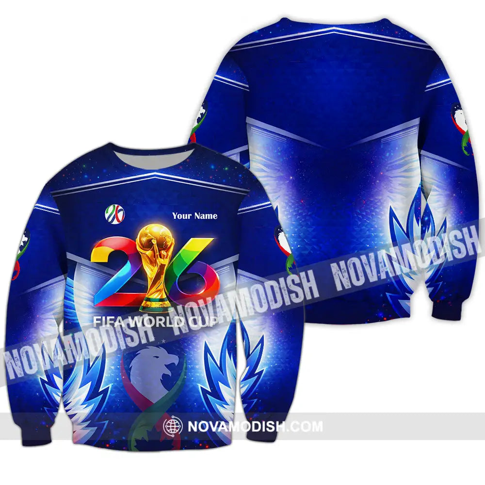Unisex Shirt - Custom World Cup 2026 3D Shirt Long Sleeve / S T-shirt