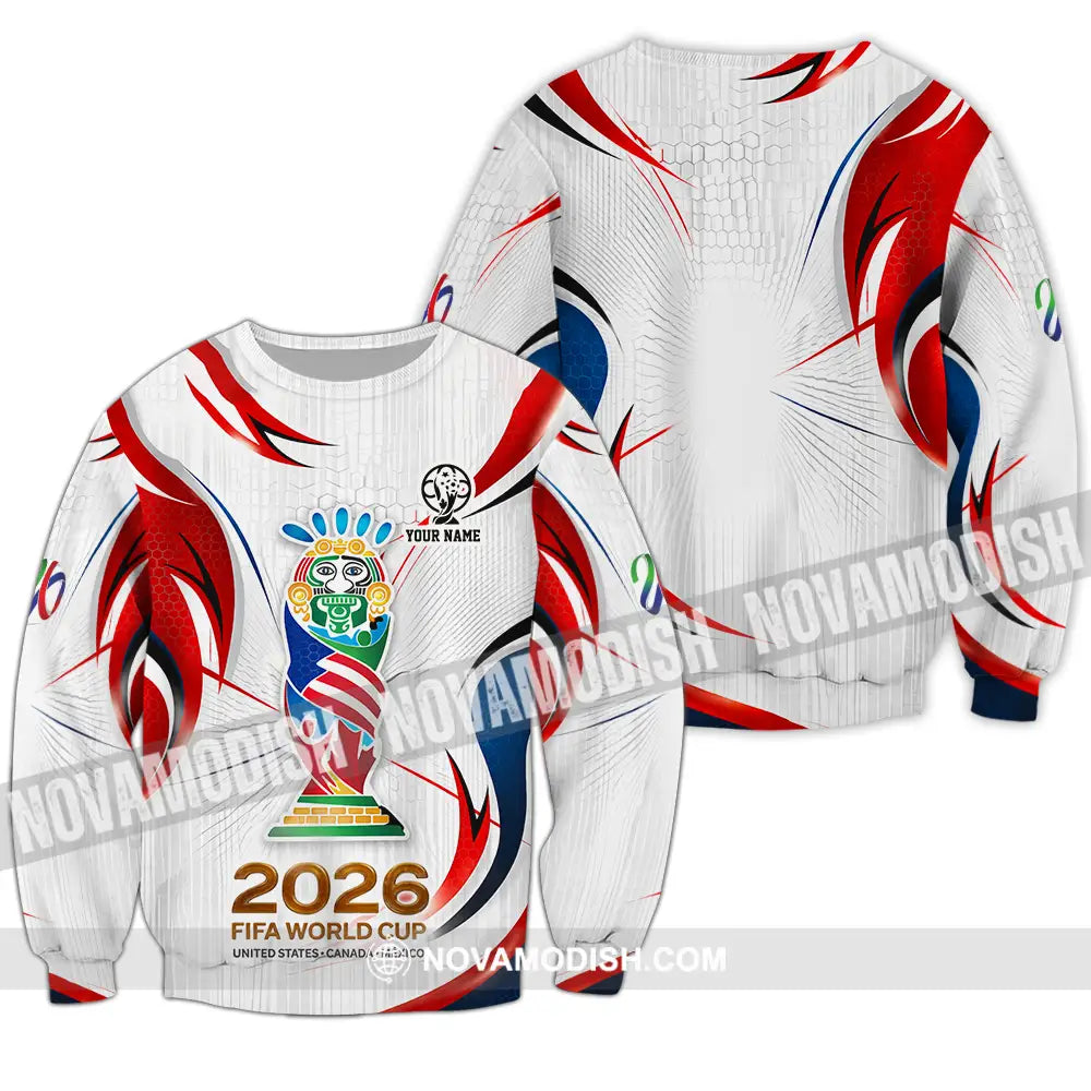 Unisex Shirt - Custom World Cup 2026 3D Shirt Long Sleeve / S T-shirt