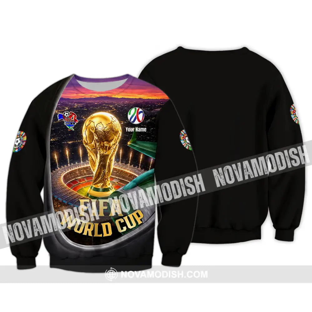 Unisex Shirt - Custom World Cup 2026 3D Shirt - Long Sleeve / S - T-shirt