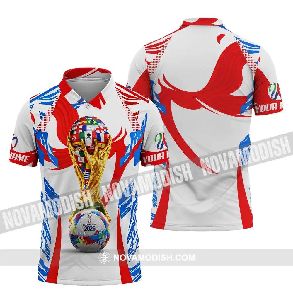 Unisex Shirt - Custom World Cup 2026 3D Shirt Polo Shirt / S T-shirt