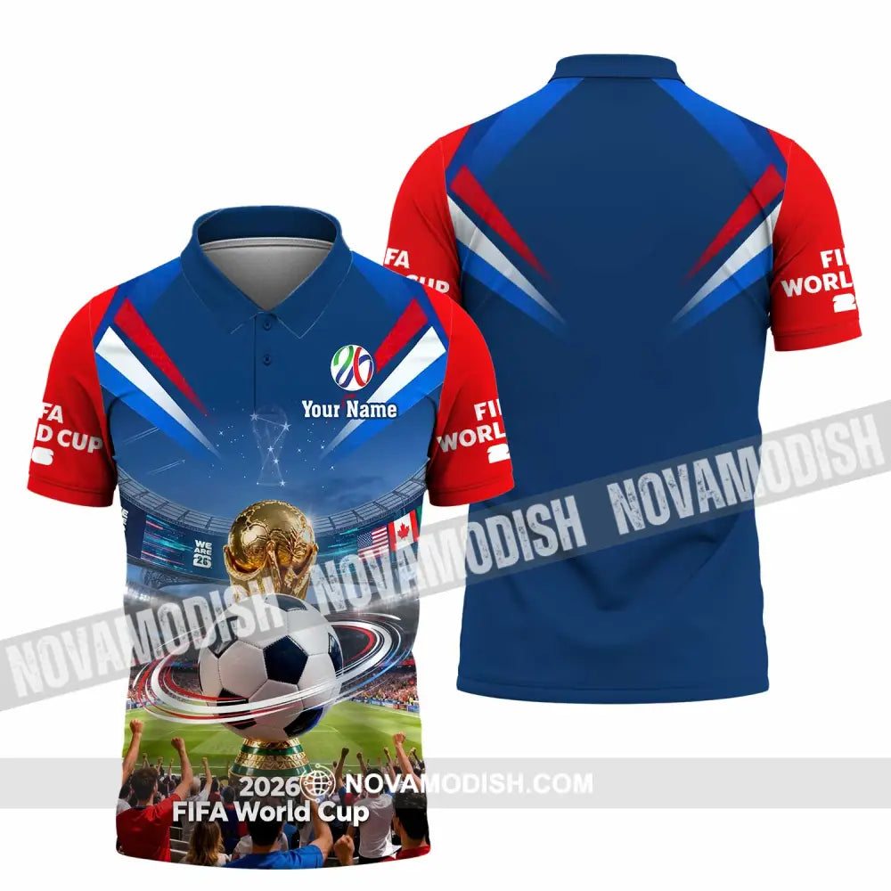 Unisex Shirt - Custom World Cup 2026 3D Shirt Polo Shirt / S T-shirt