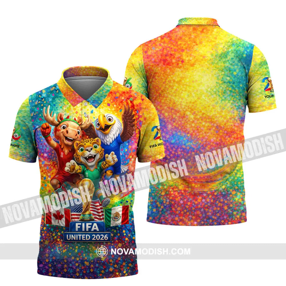 Unisex Shirt - Custom World Cup 2026 3D Shirt - Polo Shirt / S - T-shirt
