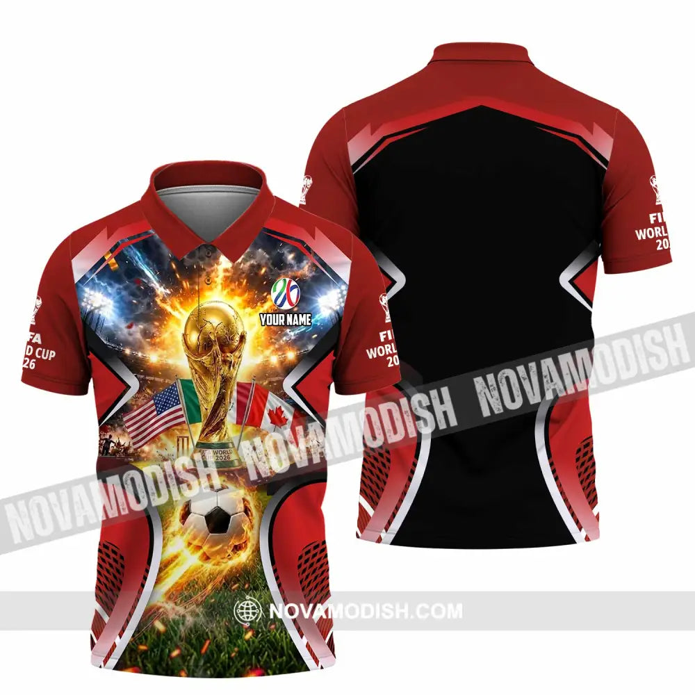 Unisex Shirt - Custom World Cup 2026 3D Shirt - Polo Shirt / S - T-shirt