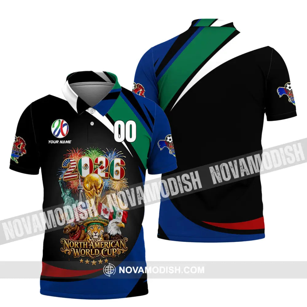 Unisex Shirt - Custom World Cup 2026 3D Shirt - Polo Shirt / S - T-shirt