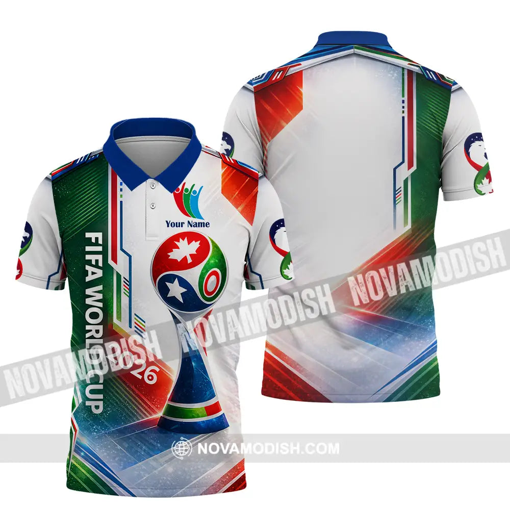 Unisex Shirt - Custom World Cup 2026 3D Shirt Polo Shirt / S T-shirt