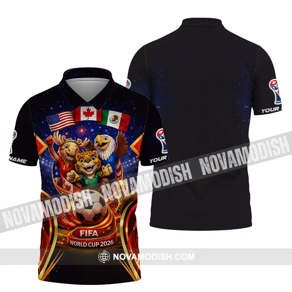 Unisex Shirt - Custom World Cup 2026 3D Shirt Polo Shirt / S T-shirt