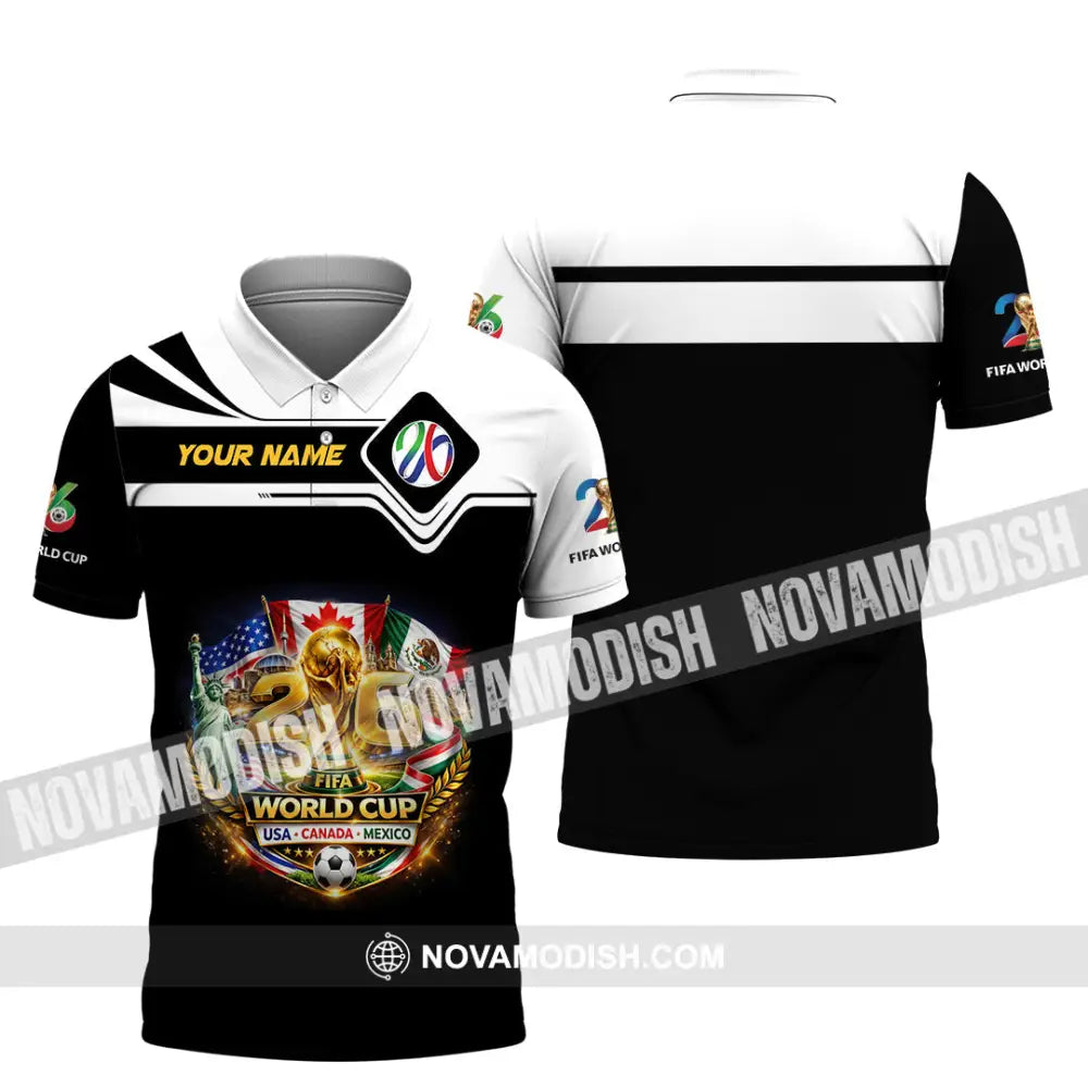 Unisex Shirt - Custom World Cup 2026 3D Shirt - Polo Shirt / S - T-shirt
