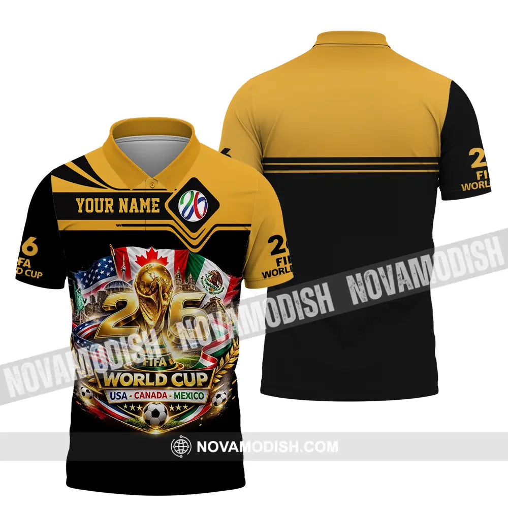 Unisex Shirt - Custom World Cup 2026 3D Shirt - Polo Shirt / S - T-shirt