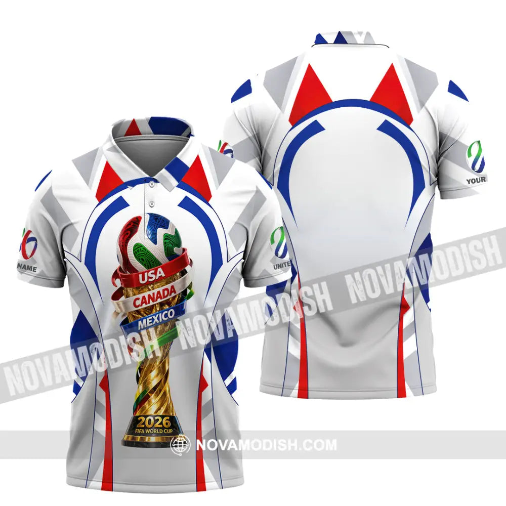 Unisex Shirt - Custom World Cup 2026 3D Shirt Polo Shirt / S T-shirt