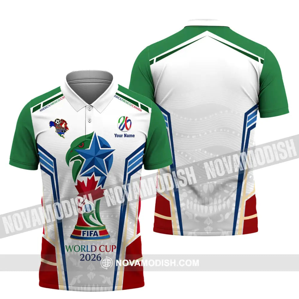 Unisex Shirt - Custom World Cup 2026 3D Shirt - Polo Shirt / S - T-shirt