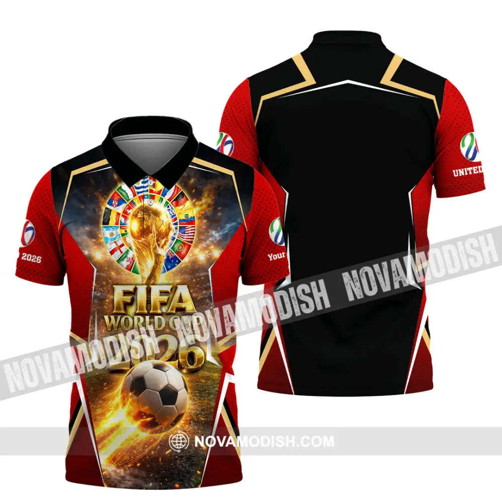 Unisex Shirt - Custom World Cup 2026 3D Shirt - Polo Shirt / S - T-shirt
