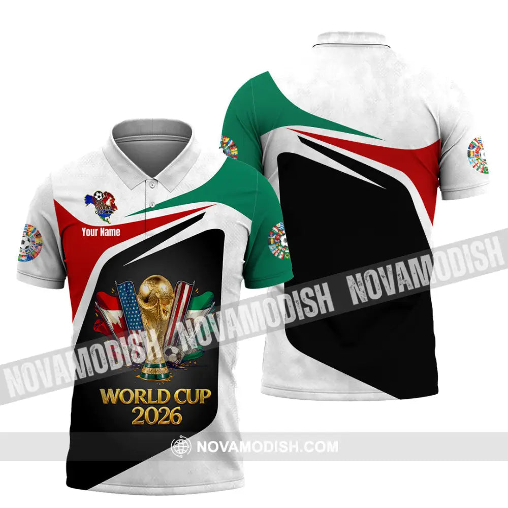 Unisex Shirt - Custom World Cup 2026 3D Shirt - Polo Shirt / S - T-shirt