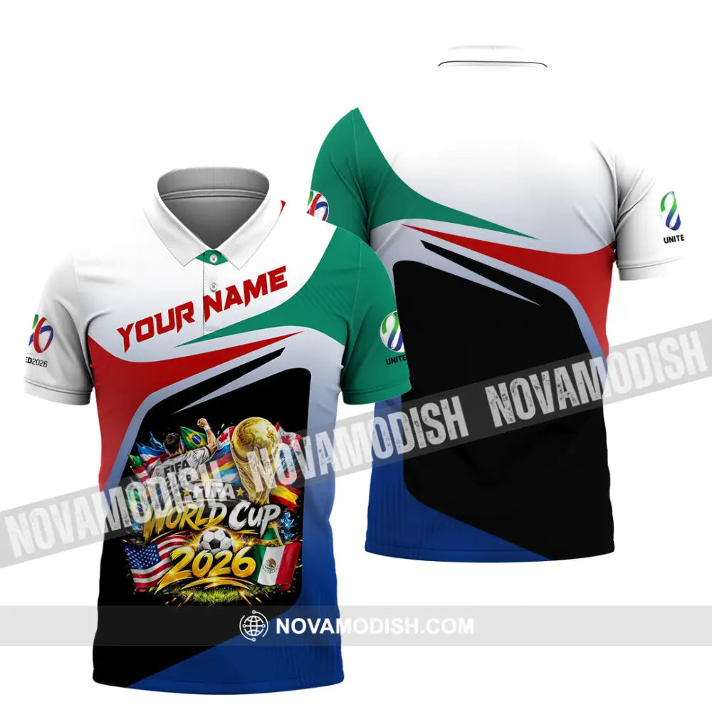 Unisex Shirt - Custom World Cup 2026 3D Shirt - Polo Shirt / S - T-shirt