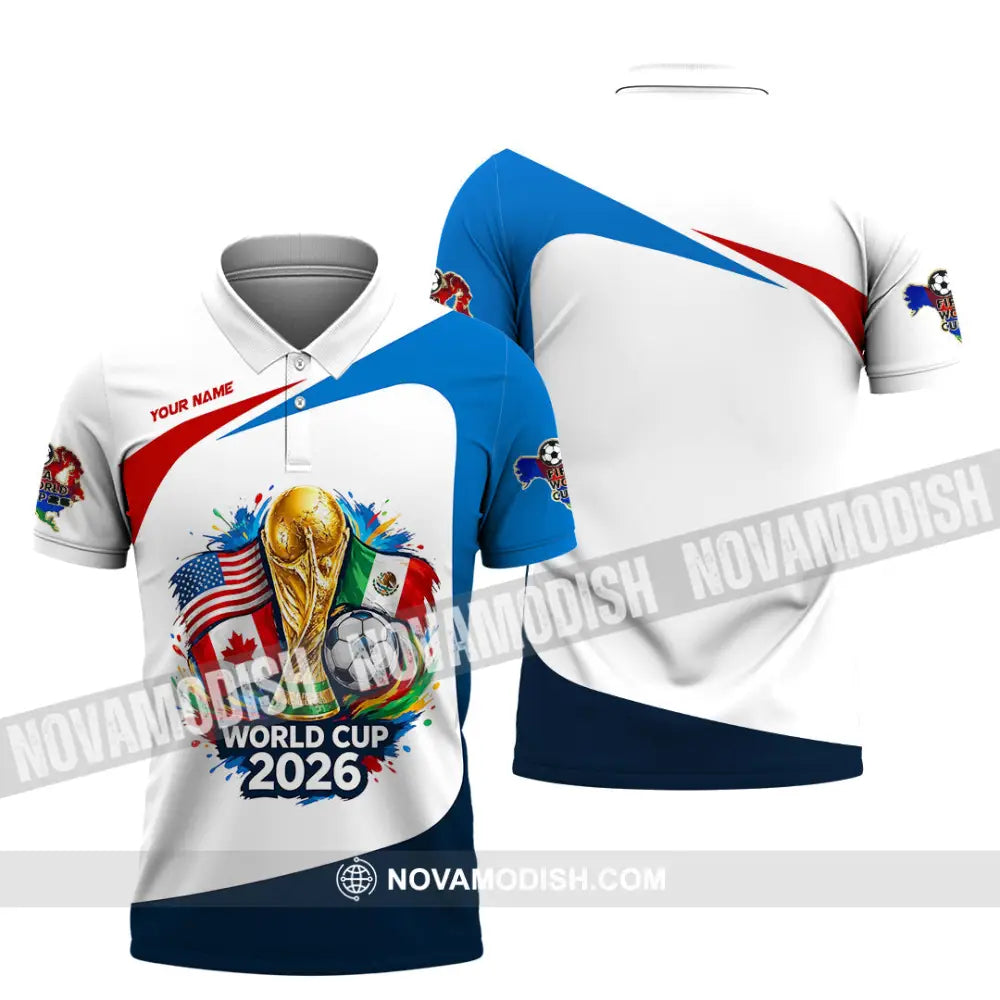 Unisex Shirt - Custom World Cup 2026 3D Shirt - Polo Shirt / S - T-shirt