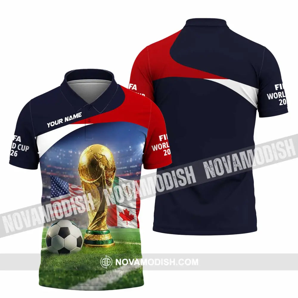 Unisex Shirt - Custom World Cup 2026 3D Shirt Polo Shirt / S T-shirt