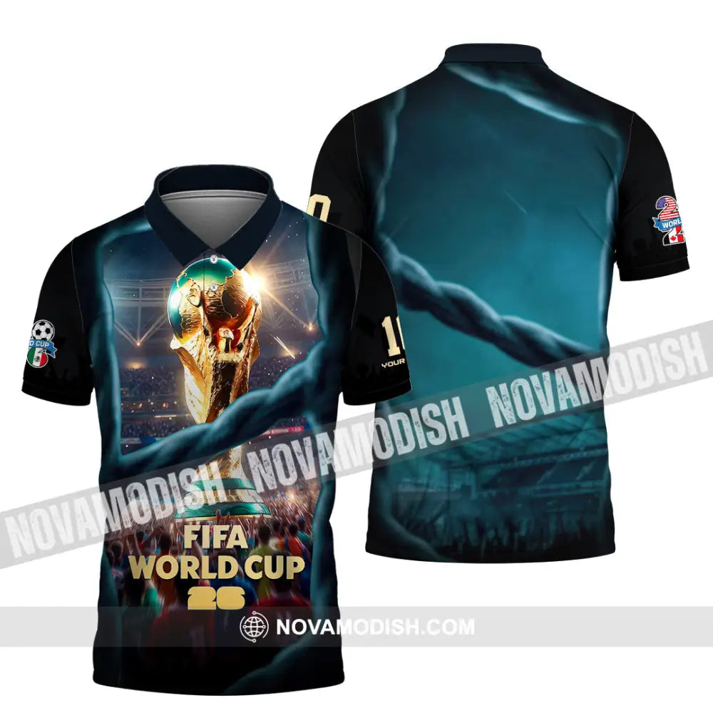 Unisex Shirt - Custom World Cup 2026 3D Shirt Polo Shirt / S T-shirt