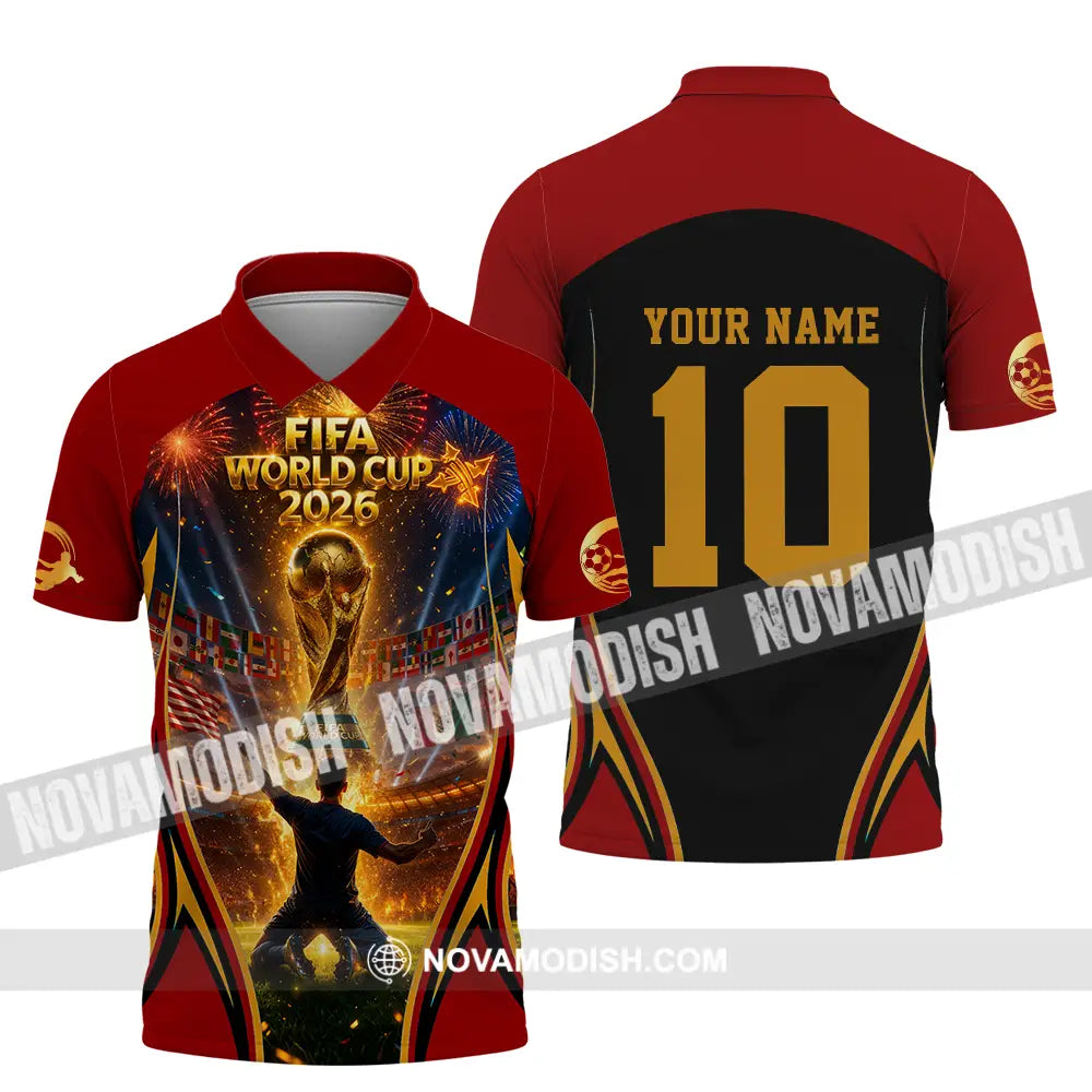Unisex Shirt - Custom World Cup 2026 3D Shirt Polo Shirt / S T-shirt