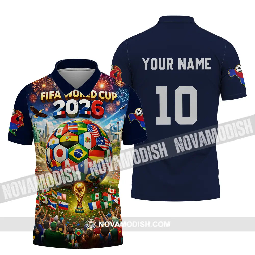 Unisex Shirt - Custom World Cup 2026 3D Shirt Polo Shirt / S T-shirt