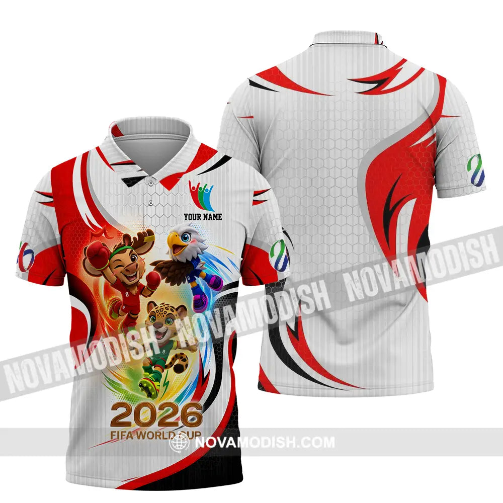 Unisex Shirt - Custom World Cup 2026 3D Shirt Polo Shirt / S T-shirt