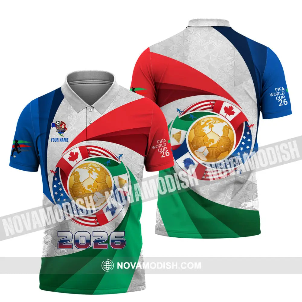 Unisex Shirt - Custom World Cup 2026 3D Shirt Polo Shirt / S T-shirt