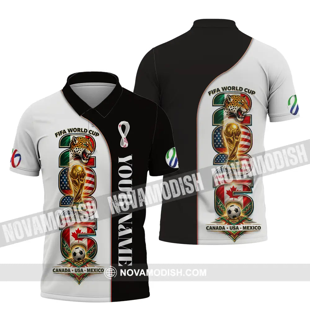Unisex Shirt - Custom World Cup 2026 3D Shirt Polo Shirt / S T-shirt