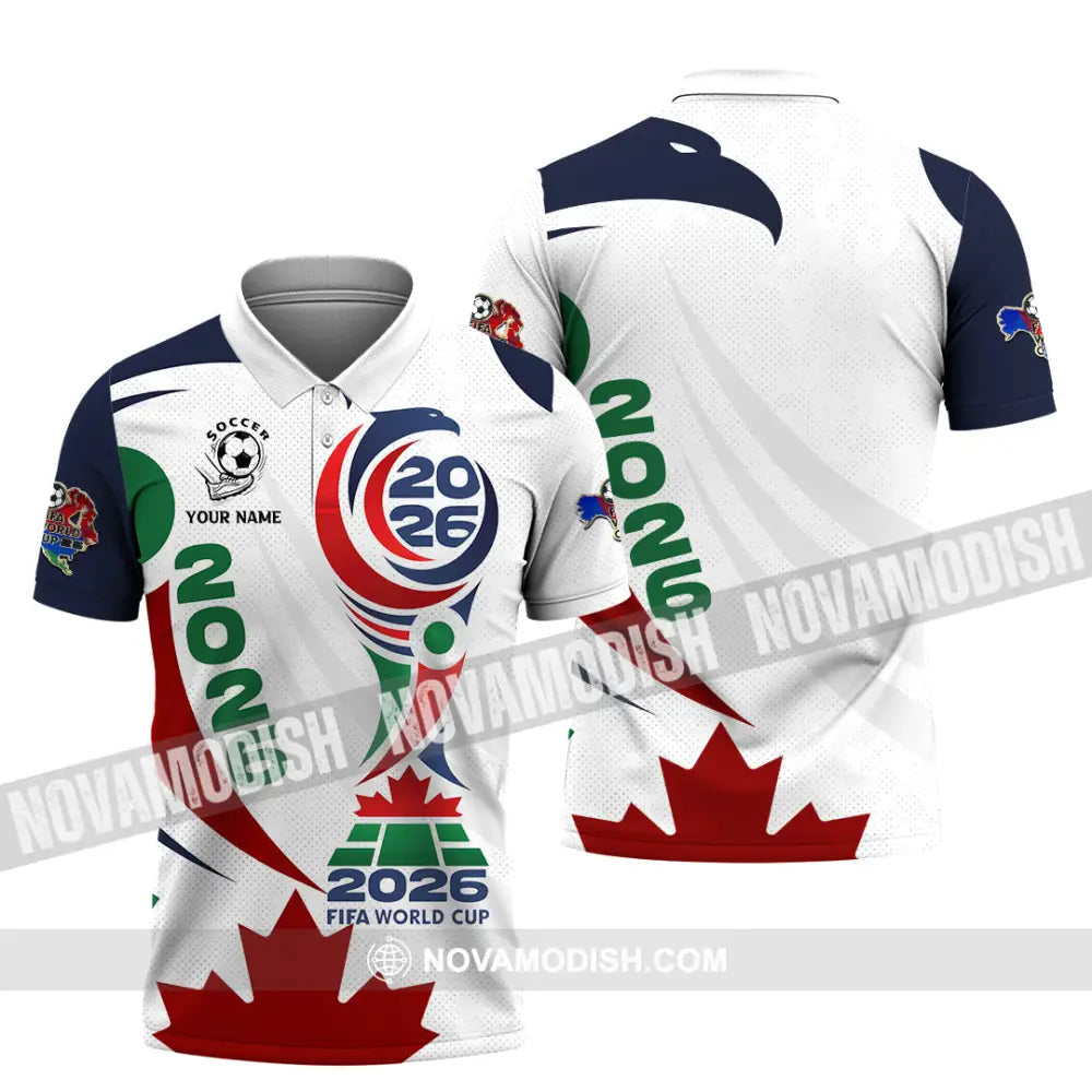 Unisex Shirt - Custom World Cup 2026 3D Shirt Polo Shirt / S T-shirt