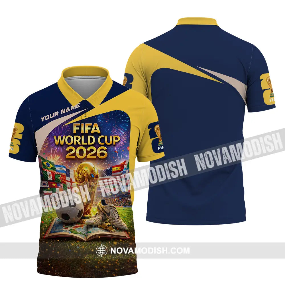 Unisex Shirt - Custom World Cup 2026 3D Shirt Polo Shirt / S T-shirt