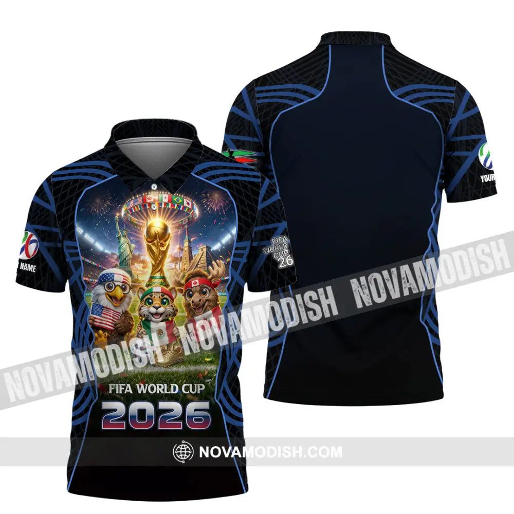 Unisex Shirt - Custom World Cup 2026 3D Shirt Polo Shirt / S T-shirt