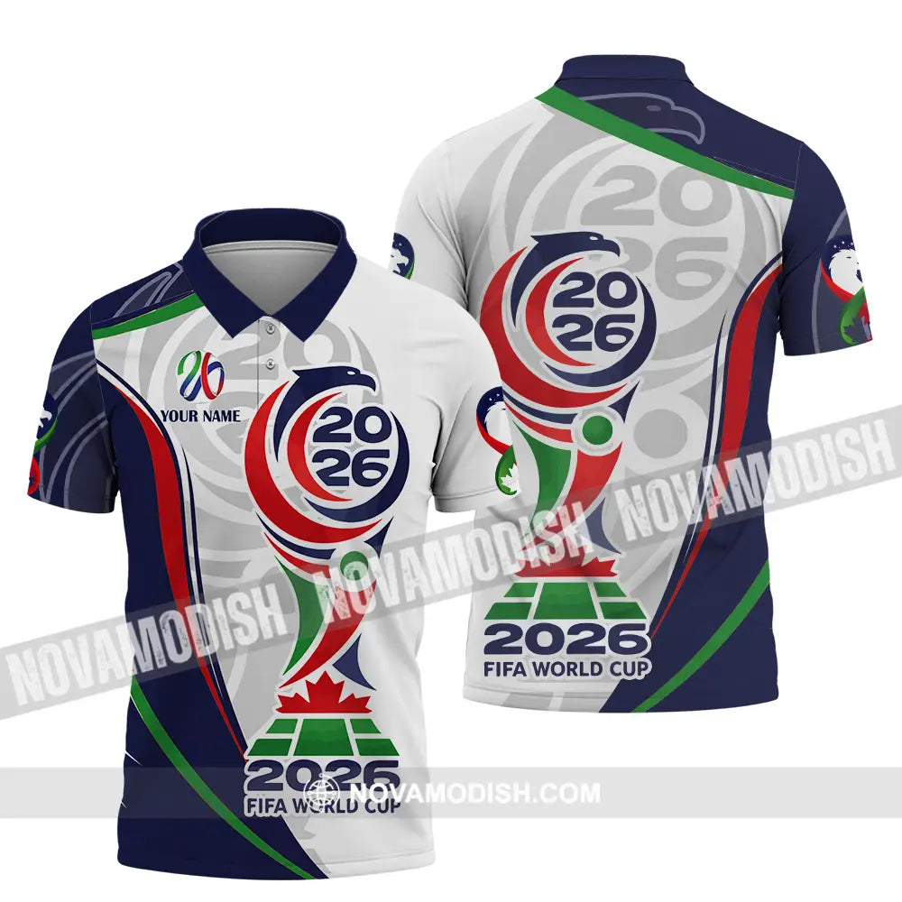 Unisex Shirt - Custom World Cup 2026 3D Shirt Polo Shirt / S T-shirt
