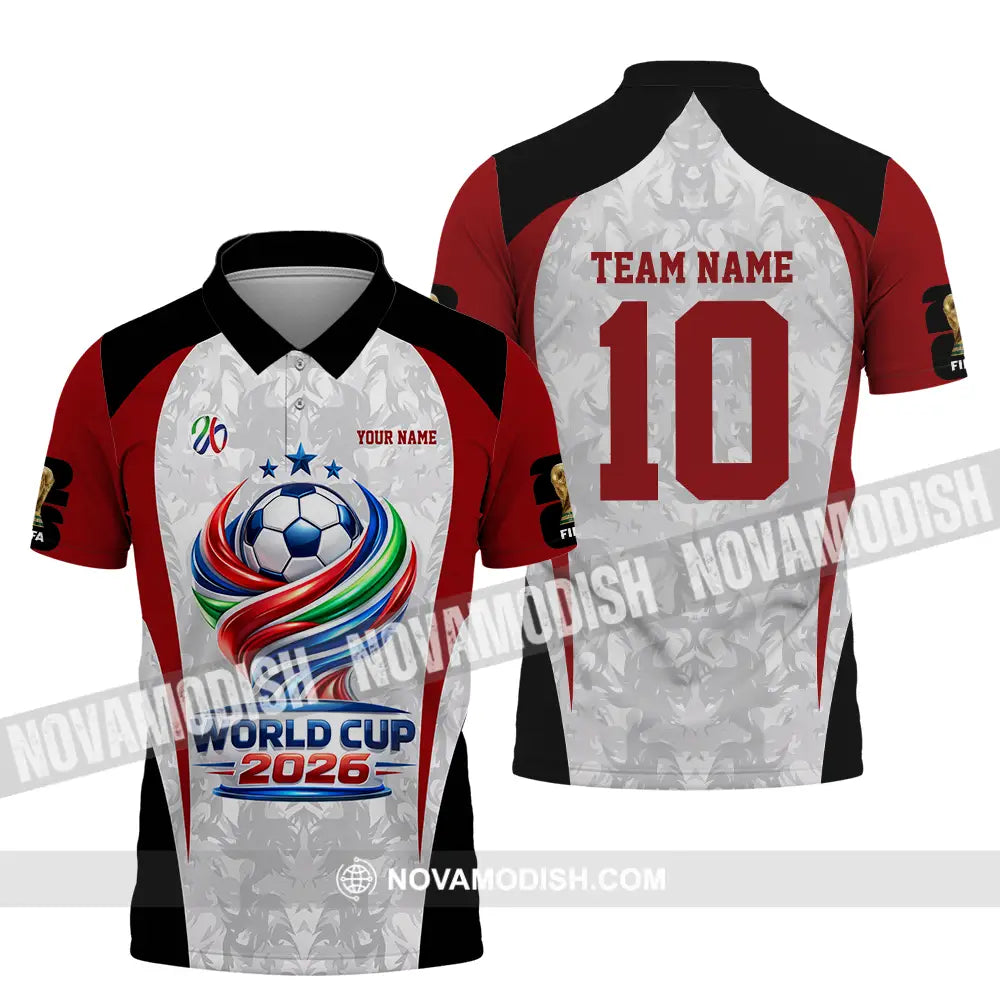 Unisex Shirt - Custom World Cup 2026 3D Shirt Polo Shirt / S T-shirt