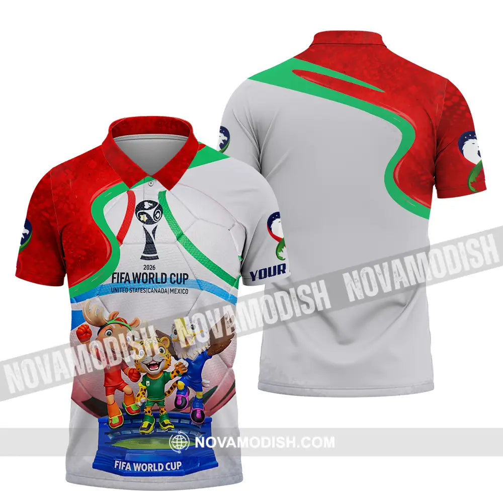 Unisex Shirt - Custom World Cup 2026 3D Shirt Polo Shirt / S T-shirt