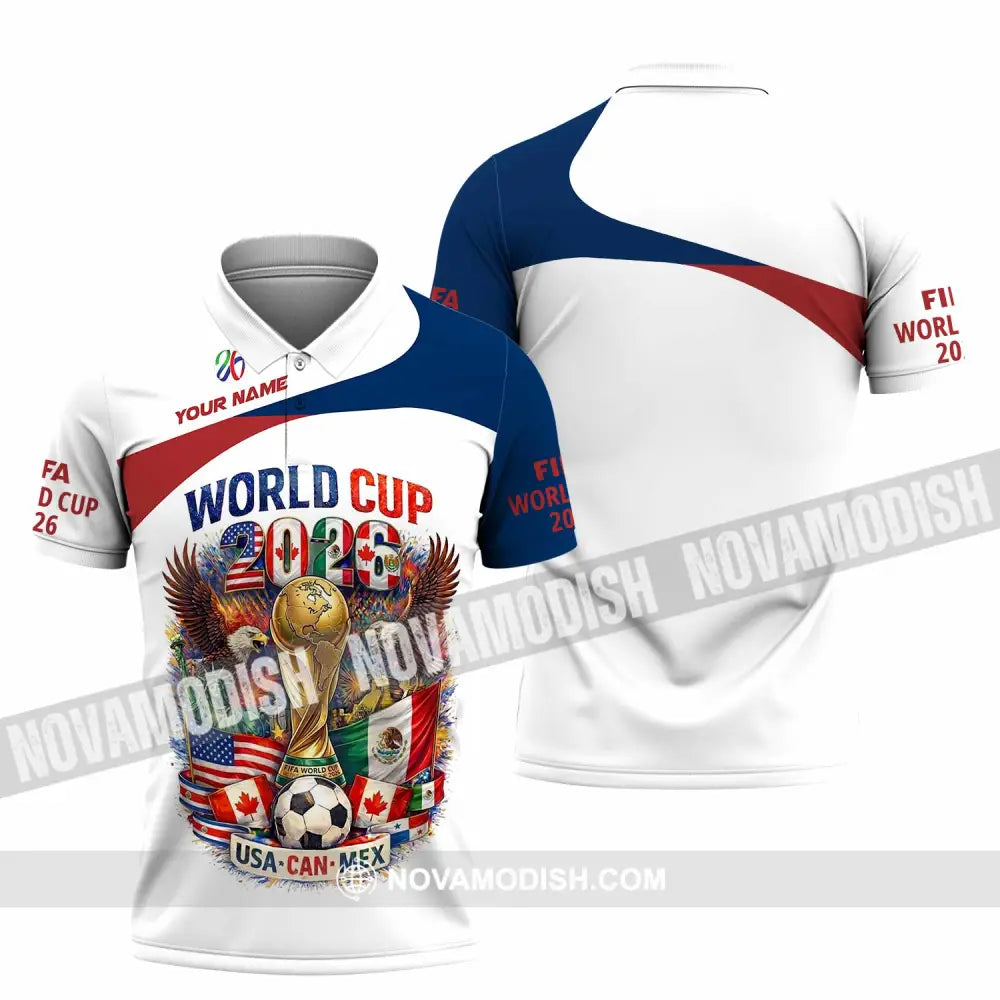 Unisex Shirt - Custom World Cup 2026 3D Shirt - Polo Shirt / S - T-shirt