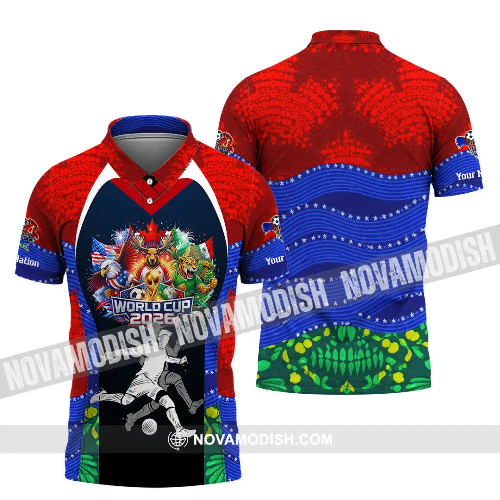 Unisex Shirt - Custom World Cup 2026 3D Shirt - Polo Shirt / S - T-shirt