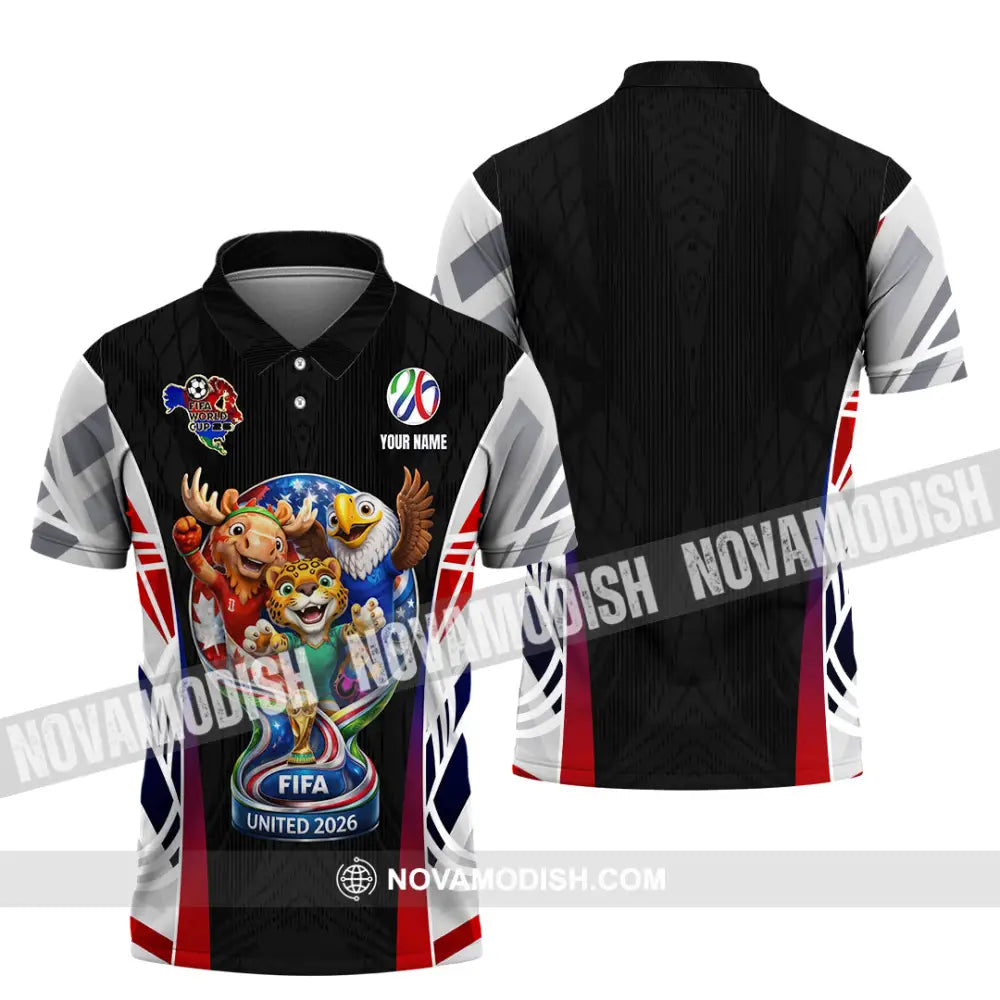 Unisex Shirt - Custom World Cup 2026 3D Shirt Polo Shirt / S T-shirt
