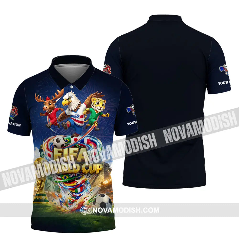 Unisex Shirt - Custom World Cup 2026 3D Shirt Polo Shirt / S T-shirt