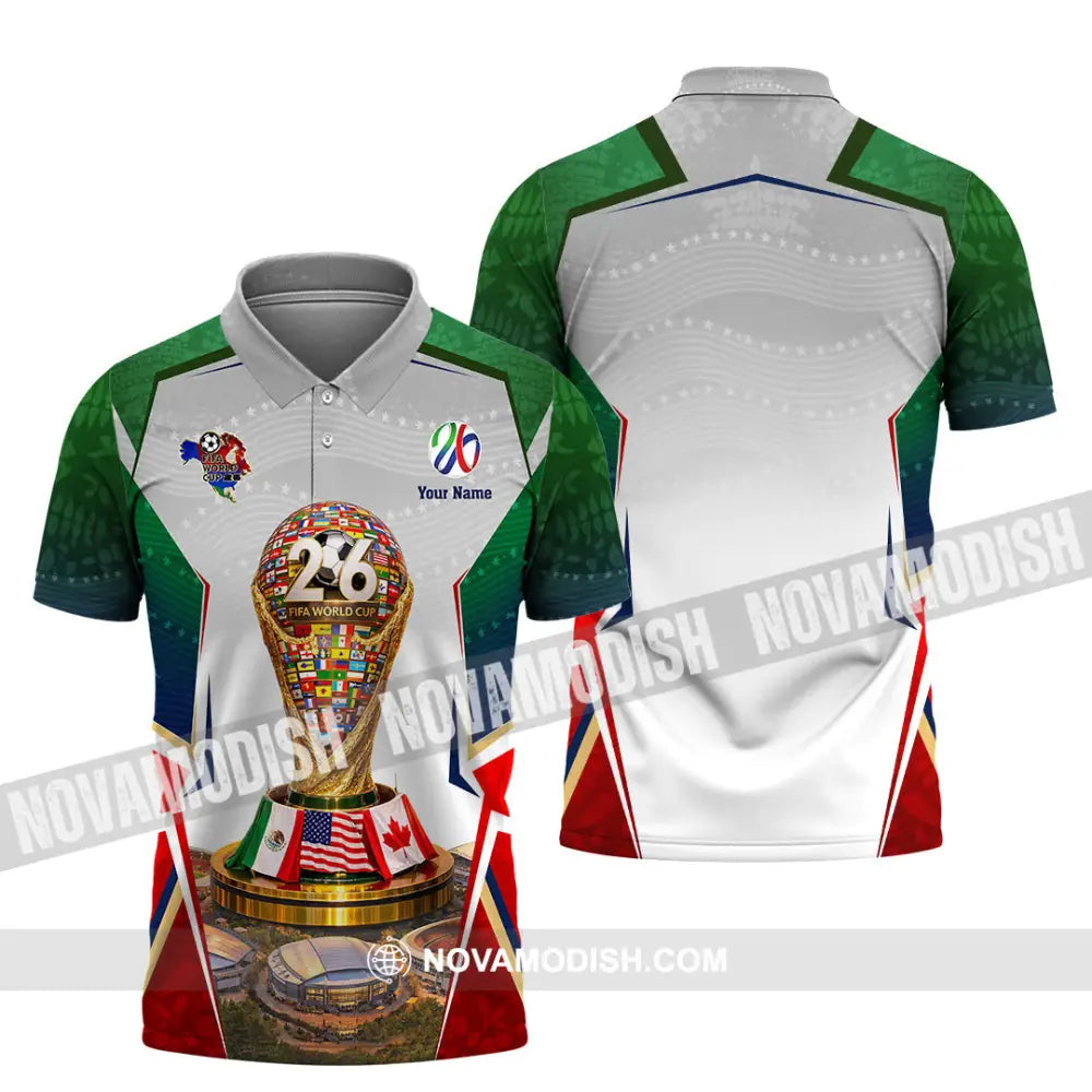 Unisex Shirt - Custom World Cup 2026 3D Shirt - Polo Shirt / S - T-shirt