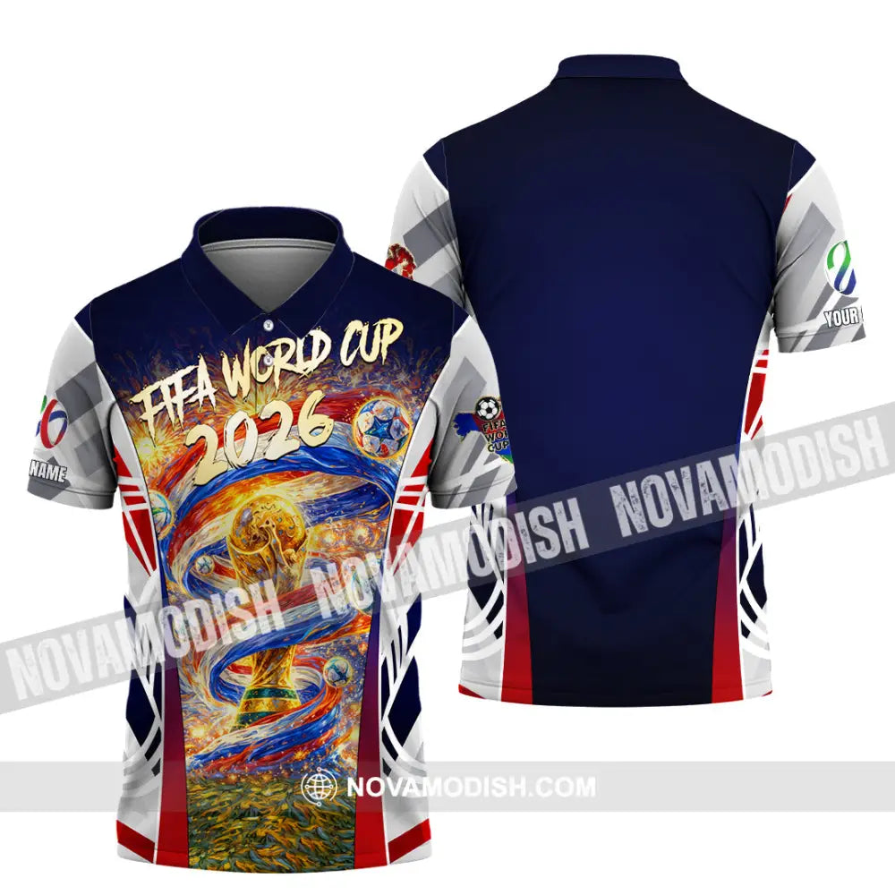 Unisex Shirt - Custom World Cup 2026 3D Shirt Polo Shirt / S T-shirt