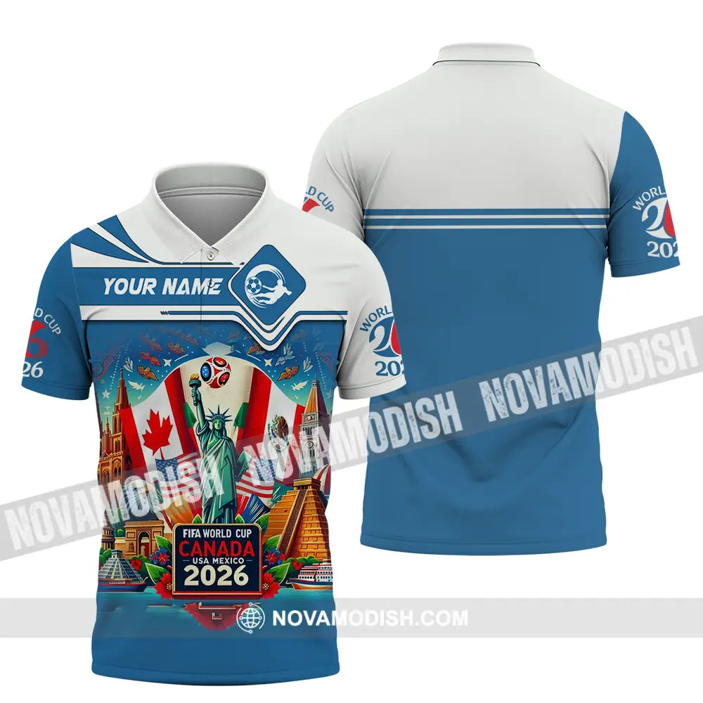 Unisex Shirt - Custom World Cup 2026 3D Shirt Polo Shirt / S T-shirt