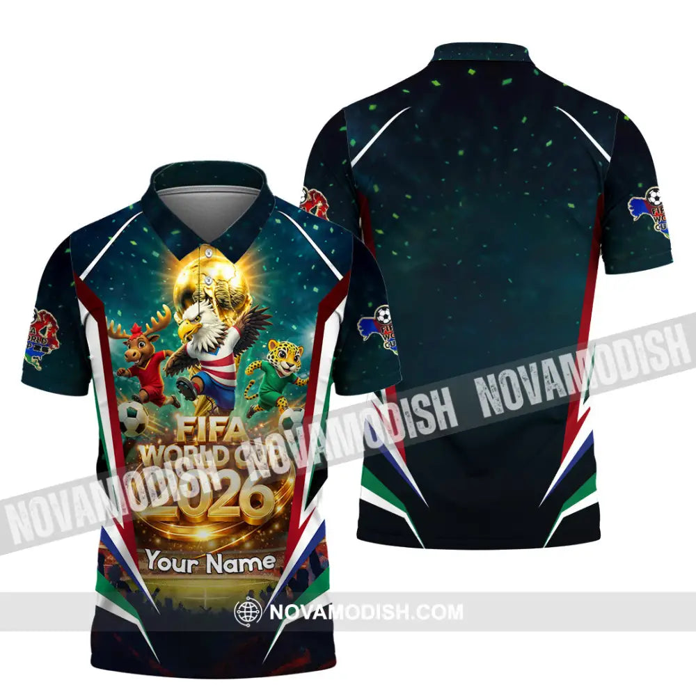 Unisex Shirt - Custom World Cup 2026 3D Shirt Polo Shirt / S T-shirt