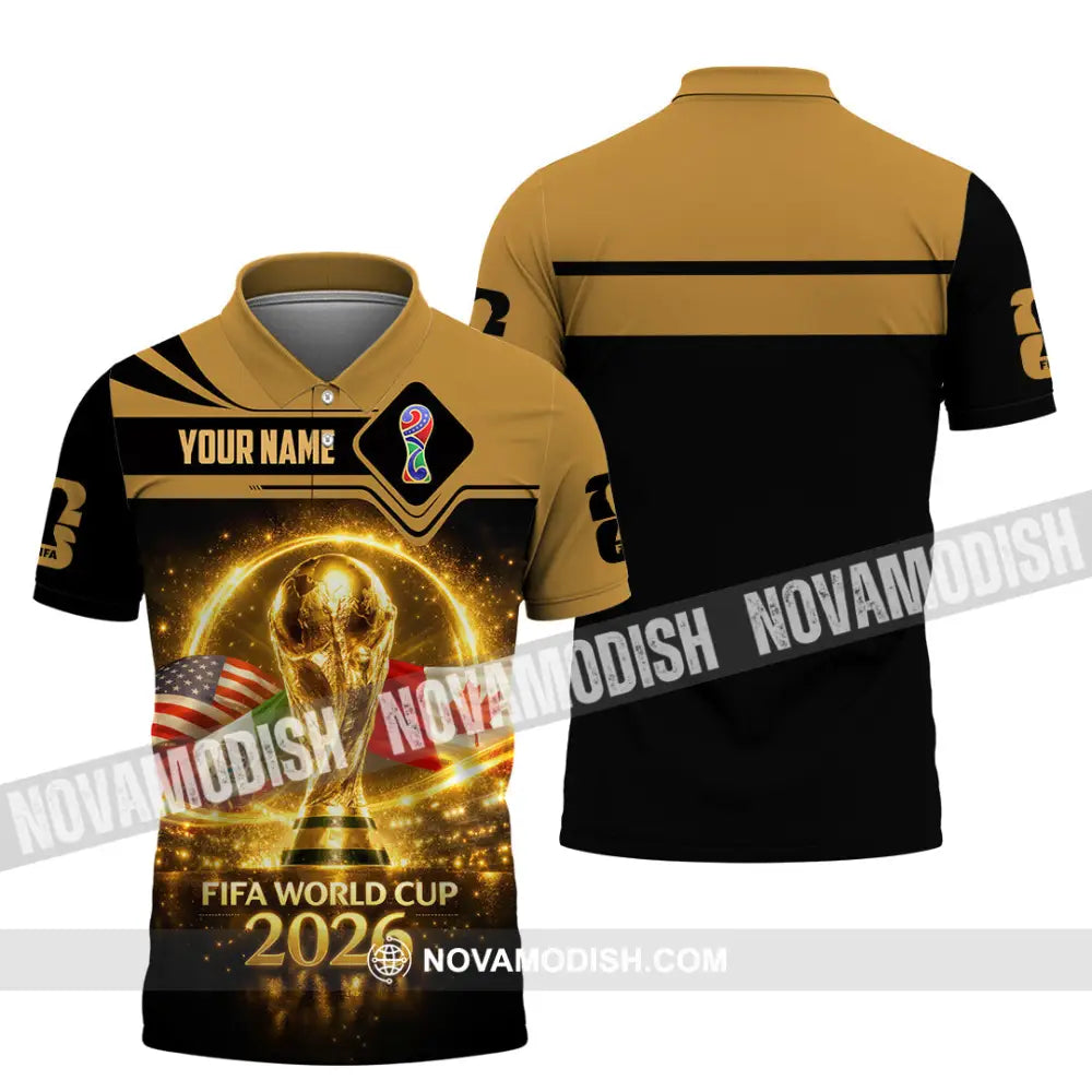Unisex Shirt - Custom World Cup 2026 3D Shirt - Polo Shirt / S - T-shirt