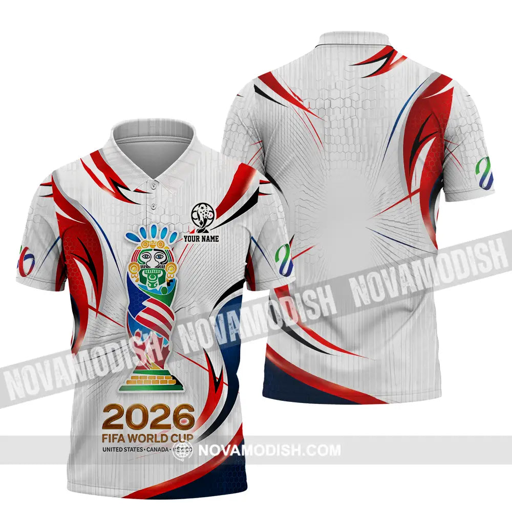 Unisex Shirt - Custom World Cup 2026 3D Shirt Polo Shirt / S T-shirt