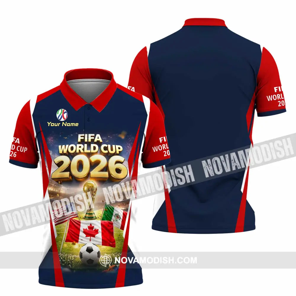 Unisex Shirt - Custom World Cup 2026 3D Shirt Polo Shirt / S T-shirt