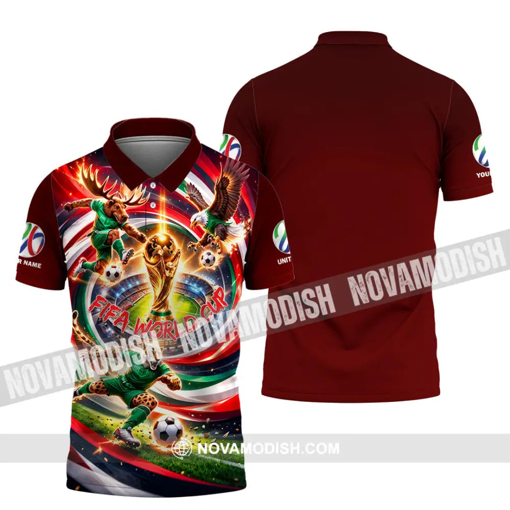 Unisex Shirt - Custom World Cup 2026 3D Shirt Polo Shirt / S T-shirt