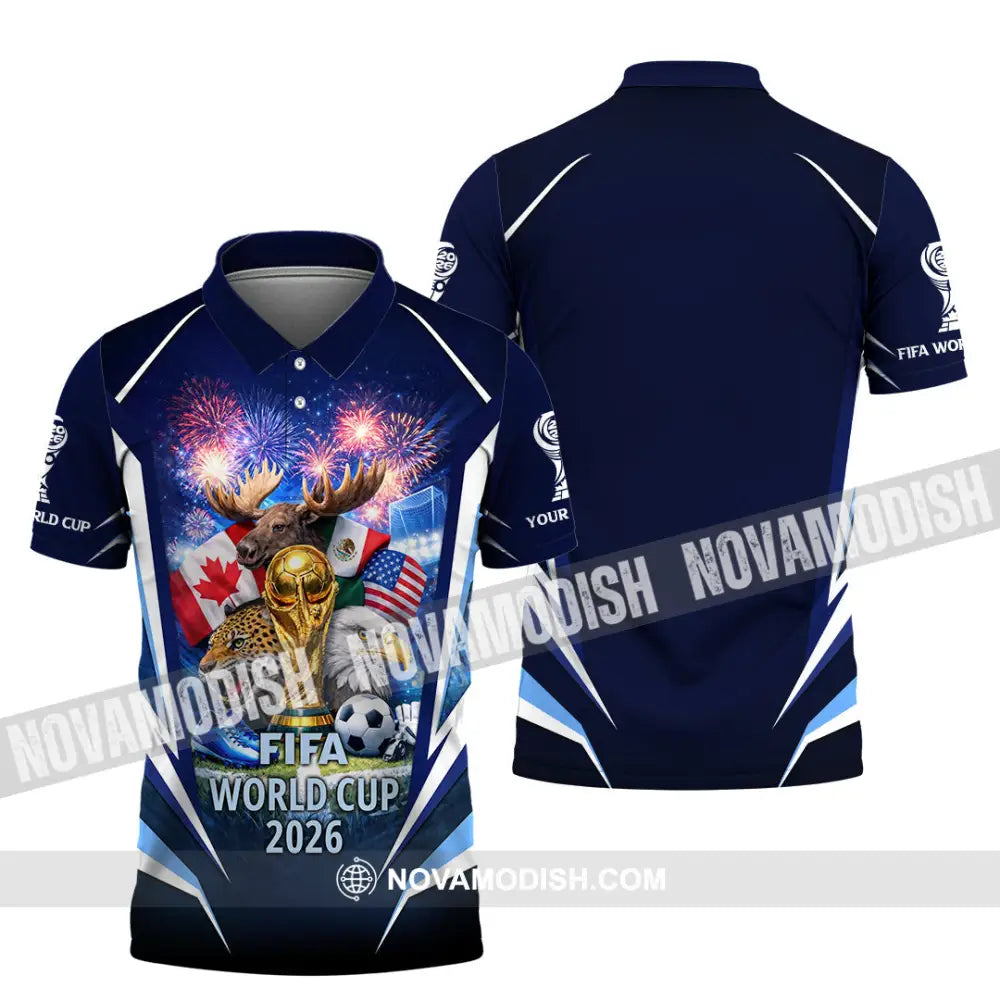 Unisex Shirt - Custom World Cup 2026 3D Shirt Polo Shirt / S T-shirt