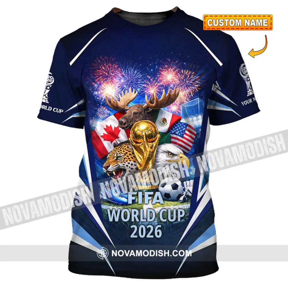 Unisex Shirt - Custom World Cup 2026 3D Shirt T-shirt