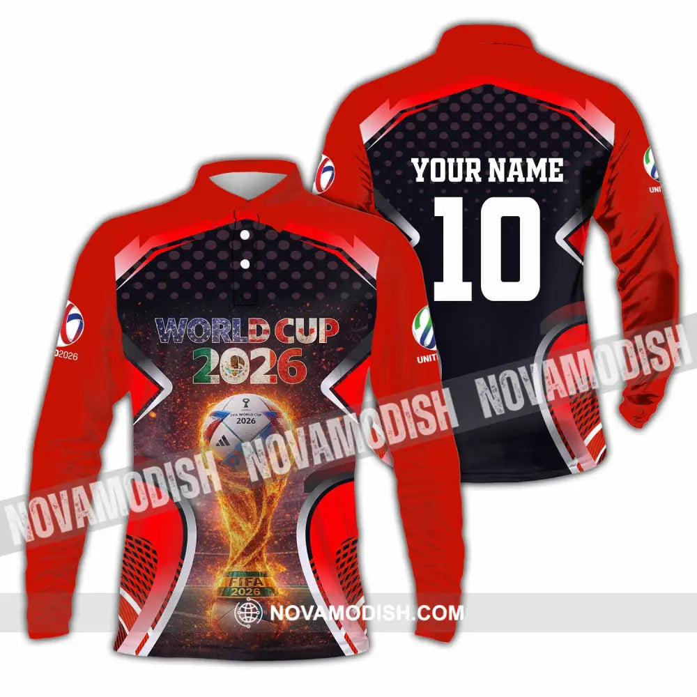Unisex Shirt - Custom World Cup 2026 3D Shirt - T-shirt