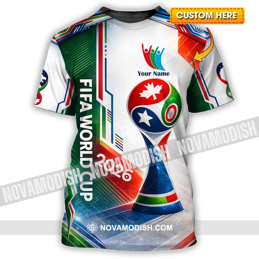 Unisex Shirt - Custom World Cup 2026 3D Shirt T-shirt